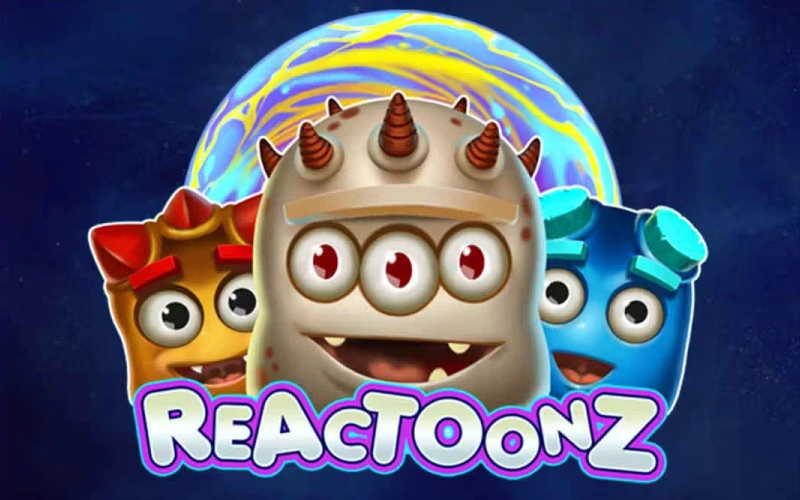 Experience the quirky alien fun of Reactoonz, a grid-based slot packed with energy at Casinonic.